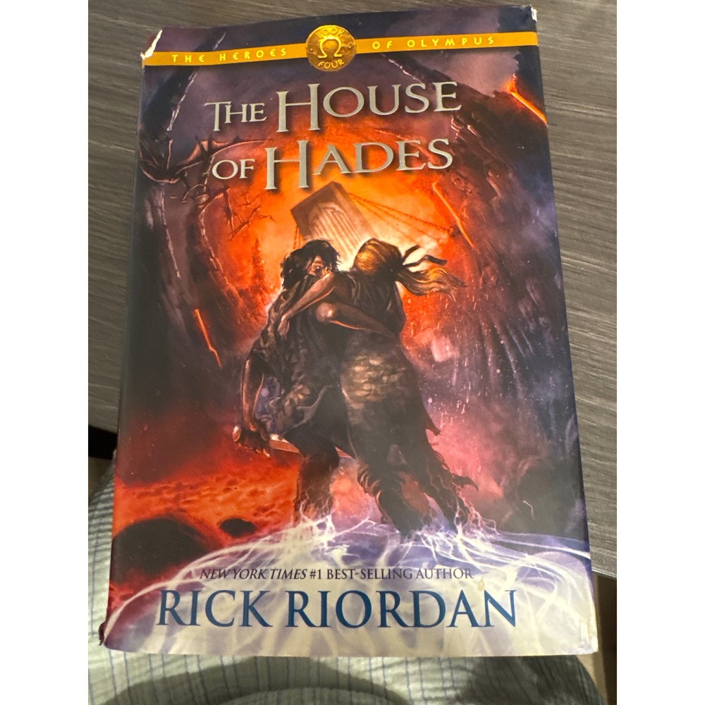 The House of Hades Heroes of Olympus Book 4 Rick Riordan First Edition Hardcover